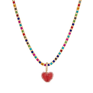 Elegante Collar con Colgante de Caramelo Colorido, Lindo, Exquisito, Versátil, Estilo Dulce, Conjuntos de Joyería de Moda para Mujer - Product Image 6
