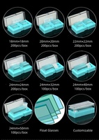 Cotaus Disposable Lab Use 18x18mm CoverSlip Slide Slip Glass Cover Slip