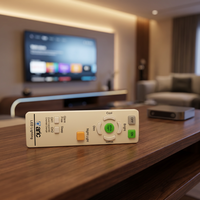 Nouvelle télécommande personnalisable TY-16M à 16 boutons, 433 MHz, avec écran LCD, pour Smart TV, décodeur, projecteur, commande vocale, code fixe, mini éclairage LED, AAA