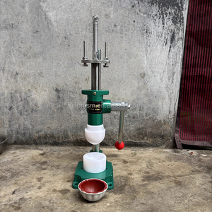 مكبس قشرة الجبن اليدوي وآلة صنع تورتة البيض ، مكبس فطيرة تورتة تجاري يعمل يدويًا - Product Image 3