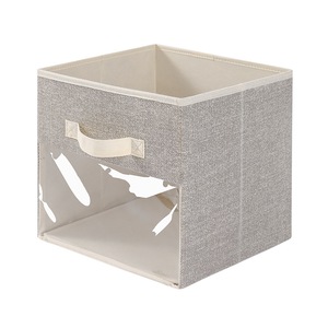 Clothing Organizer <b>Storage</b> Box Rectangle Foldable Lidless <b>Stackable</b> For Bedroom Closet <b>Drawer</b> Organization - Product Image 4