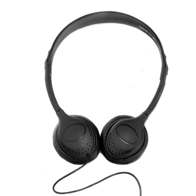 Cheap Headphone Headset Wired Disposable Headphone for School Reusable in Flight YC Headphone for Airlines