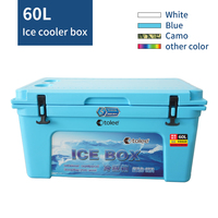 Glacière médicale TOLEE 60 litres avec fonction thermique isolante en PP pour laboratoires, aliments, pêche, camping, impression de logo personnalisable