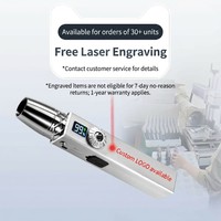 Lampe torche industrielle multifonctionnelle en acier inoxydable avec détecteur de fluorescence de jade 365nm, faisceau spot, vente en gros