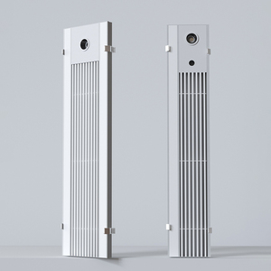 Griglia quadrata in alluminio griglia aria condizionata griglia di ventilazione per soffitto apparecchi di illuminazione durevole facile installazione - Product Image 2