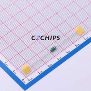 Inductor de Anillo de Color XRAL0307-680K / Componente de Orificio Pasante (THT), D2.8xL7mm 68uH 10% 100mA - Product Image 1