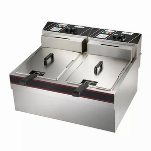 <span class=keywords><strong>Freidora</strong></span> eléctrica <span class=keywords><strong>sin</strong></span> humo de acero inoxidable de un solo tanque de 10 litros <span class=keywords><strong>sin</strong></span> humo - Product Image 3