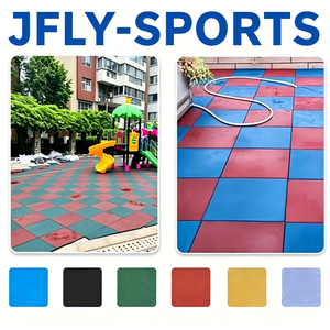 Alfombra de Seguridad EPDM Resistente a los Rayos UV, a la Decoloración y a las Grietas, Fácil de Limpiar e Instalar, Aislamiento Acústico, Superficie Antideslizante - Product Image 1