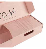 Boîte à roses pour la Saint-Valentin Fournisseur chinois Boîte postale d'expédition Boîte en carton ondulé pour fleurs et plantes