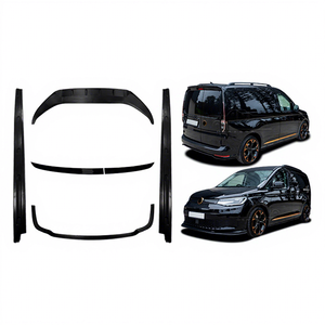 Kits de carrosserie Haosheng Kit de carrosserie amélioré Facelift ABS plastique fibre de carbone semble couverture complète Kit de carrosserie pour VW Volkswagen <span class=keywords><strong>Caddy</strong></span> 2021 +. - Product Image 1