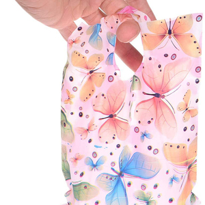 ถุงพลาสติกมีหูหิ้วแบบ OXO-BIODEGRADABLE ตัดตายแบบมีสไตล์สำหรับการทำตลาดหรืองานแสดงสินค้า - Product Image 6