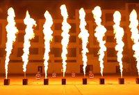 Projecteur de flamme GPL avec télécommande DMX, machine à effets spéciaux de scène, lance-flammes pour événements DJ et spectacles