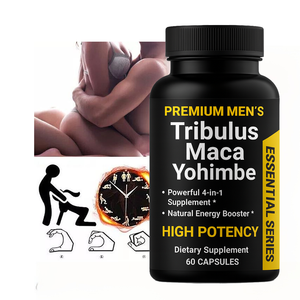 Agrandador masculino Espesar Mayor crecimiento Ashwagandha Ampliación de la raíz 60 cápsulas Cápsulas de mejora masculina para hombres - Product Image 3