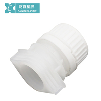 Bouchon à bec verseur en plastique à fente unique de 22 mm avec bouchon à vis pour jus, modèle LW023, vente chaude directe d'usine chinoise