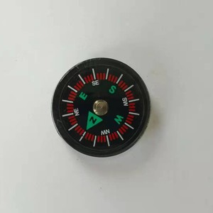 Miniature 27Mm Copper Cap Oil Filled Compass Strong Magnetic Pointer Dial Hiking Navigation Guide - Product Image 5
