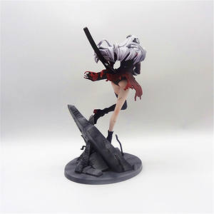 ฟิกเกอร์ลูเซีย คริมสัน แอ็บซิส สเกล <span class=keywords><strong>1</strong></span>/7 จากเกม <span class=keywords><strong>Honkai</strong></span> <span class=keywords><strong>Impact</strong></span> พร้อมท่าทางการต่อสู้แบบไดนามิก ชุดยุทธวิธี และฐานอาคารที่ชำรุด - Product Image 5