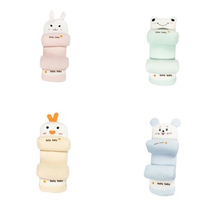 <span class=keywords><strong>Oreiller</strong></span> bébé 0-3 ans en fibre <span class=keywords><strong>de</strong></span> bambou et coques <span class=keywords><strong>de</strong></span> <span class=keywords><strong>sarrasin</strong></span>, modèle push-pull, motif dessin animé, anti-déformation, maintien <span class=keywords><strong>de</strong></span> la tête, best-seller - Product Image 5