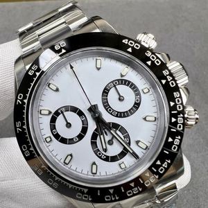 Montre mécanique de luxe haut de gamme OEM personnalisée avec cristal saphir bleu, 40 mm, alarme de plongée, mode, aiguilles, bracelet en acier inoxydable - Product Image 1