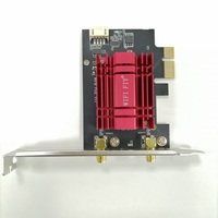 Tarjeta de red inalámbrica AX1800 de doble banda OEM profesional Tarjeta Wifi PCI Express de 5GHz
