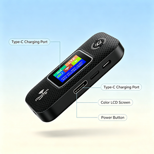 <strong>E5786</strong> 4G MiFi WiFi6 Mobile Hotspot LTE Cat4 150Mbps Pocket WiFi Router Color LCD 3000mAh Battery - Product Image 2