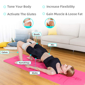 <span class=keywords><strong>3</strong></span> paquetes Super elástica antideslizante tela resistencia ejercicio botín bandas para <span class=keywords><strong>3</strong></span> niveles de resistencia mujeres Hip entrenamiento banda - Product Image 4