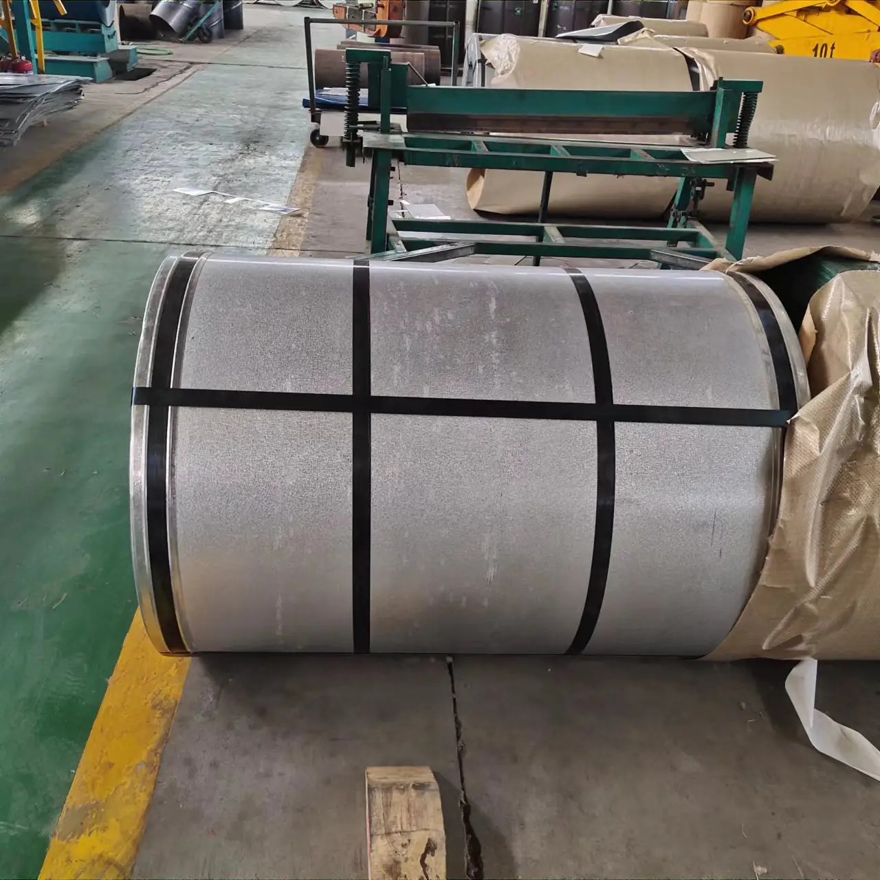 Diskon besar Z40 ASTM standar galvanis kumparan baja harga pabrik Gi celup panas seng dilapisi kumparan baja galvanis