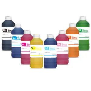 1000ml Eco Solvent Ink For Large Format Printer Water Based Eco-Solvent Ink For Epson DX4 DX11 3200 DX5 i3200-E1 i3200 e1 XP600