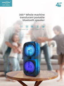 Fiesta portátil <span class=keywords><strong>Mini</strong></span> <span class=keywords><strong>4</strong></span> pulgadas Doble inalámbrico Bluetooth Altavoz portátil Altavoz al aire libre - Product Image 6