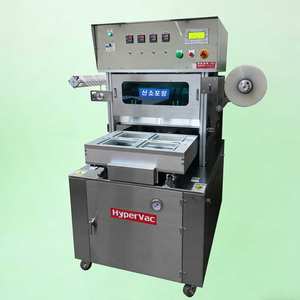 Máquina Selladora de Bandejas MAP Semiautomática, Envasadora con Inyección de Gas de Atmósfera Modificada para la Conservación de Alimentos Frescos, Equipo Industrial - Product Image 2