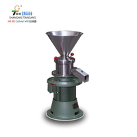 Moulin colloïdal vertical JM-80 pour la fabrication de beurre de cacahuète, adapté aux noix, soja, maïs, lait, farine, fruits et légumes, 4KW 380V