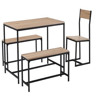 <span class=keywords><strong>YUKAI</strong></span> Nouveau produit Design moderne 1 table et 3 chaises 1 + 3 ensemble de salle à manger pour salon 1 + 3 DS-8143E - Product Image 1
