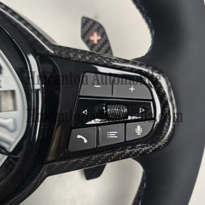 พวงมาลัยหนังแท้รุ่นยอดนิยมสำหรับรถยนต์ BMW G Series M3 G20 G30 G80 M4 G82 M5 CS - Product Image 2