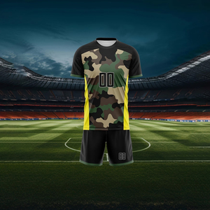 Compra al por Mayor de Camisetas de Fútbol, <span class=keywords><strong>Precio</strong></span> Favorable para Grandes Cantidades, Conjunto Personalizado - Product Image 3