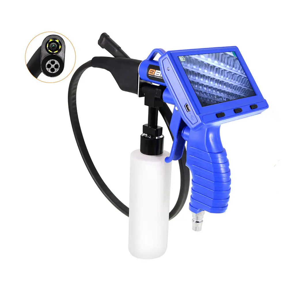 pressure wash gun cleaning guns Visual Car Air Conditioner borescope AC Evaporator high pressure sprayer Cleaning endoscope