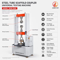 Mesin Uji Universal Servo 200kN untuk Tarikan, Tekan, Tekuk, Sambungan Perancah & Plastik, Kontrol Digital Closed-Loop