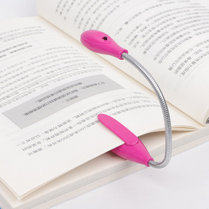 ไฟอ่านหนังสือ LED แบบพกพาพร้อมคลิปหนีบ เหมาะสำหรับหอพักนักเรียน ขายส่ง ไฟพับได้หลากสี - Product Image 3