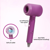 Kit de jeu de beauté pour filles, équipements de salon simulés avec des accessoires amusants, gel pour cheveux, permanente électrique et sèche-cheveux jouets