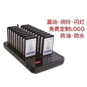 เครื่องเรียกไร้สาย Zerui รุ่น QC200 400MHz ระบบเรียกคิวร้านอาหาร พร้อมระบบแจ้งเตือนด้วยการสั่น - Product Image 4