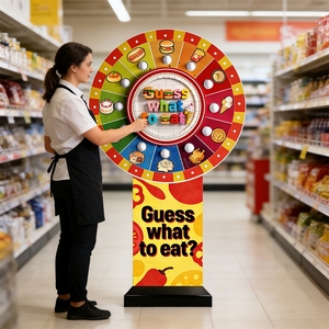 <span class=keywords><strong>Rueda</strong></span> <span class=keywords><strong>Giratoria</strong></span> Eléctrica Vertical Grande para <span class=keywords><strong>Sorteo</strong></span> de Bingo, Lotería Interactiva, Premios Aleatorios y Fortuna - Product Image 5