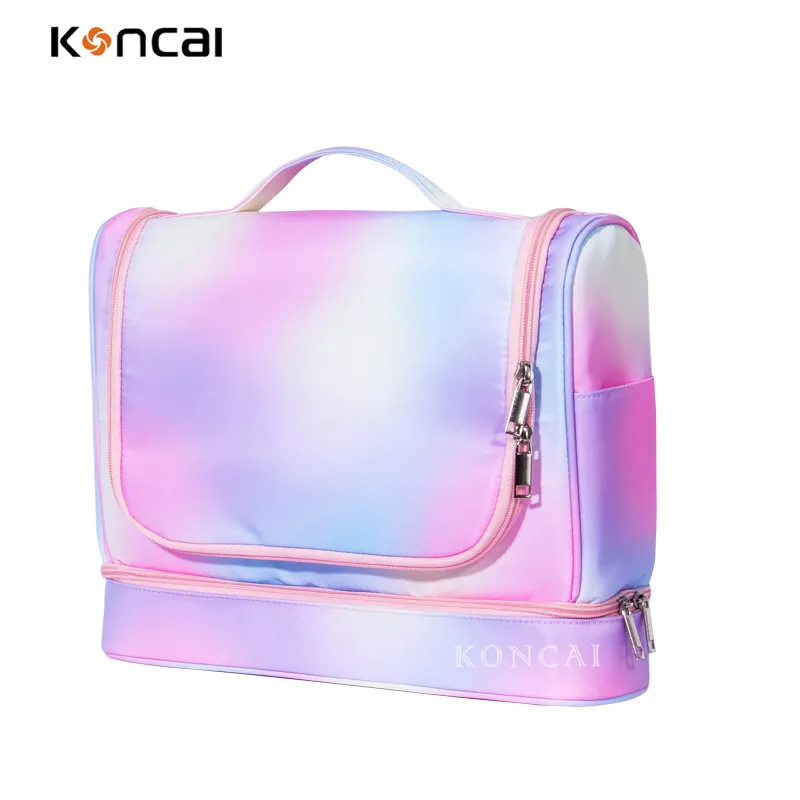 FAMA Factory Travel Kosmetik tasche Nylon Aufbewahrung tasche Hängende wasserdichte Rainbow Beauty Tasche