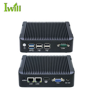 産業用Fanless Win7/8/<span class=keywords><strong>10</strong></span> <span class=keywords><strong>Linux</strong></span>ミニPCデュアルLAN COM USB3.0 3USB2.0 2LAN VGA HDベアボーンAU/US/EU DDR3 RAM - Product Image 5
