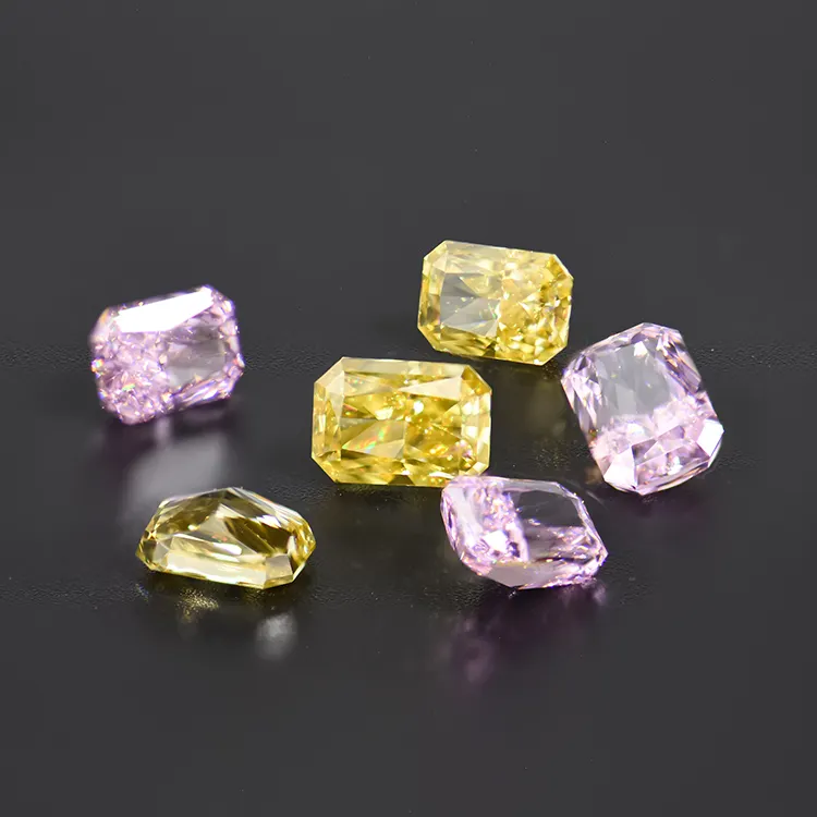 Xingyue Gems New Material High quality Crushed Ice cutting loose gemstone Cubic Zirconia