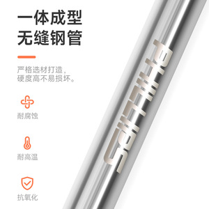 Bicycle <b>Pump</b> High Pressure Nozzle <b>Adapter</b> Universal For Bike Basketball Tire Inflator Stainless Steel 160PSI Manual Air <b>Pump</b> - Product Image 5