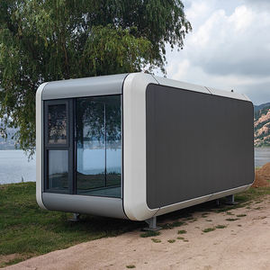 Casa prefabricada Casa de cápsulas de manzana Cabina para sala de estar Oficina Tienda Gimnasio Soporte Personalización - Product Image 2