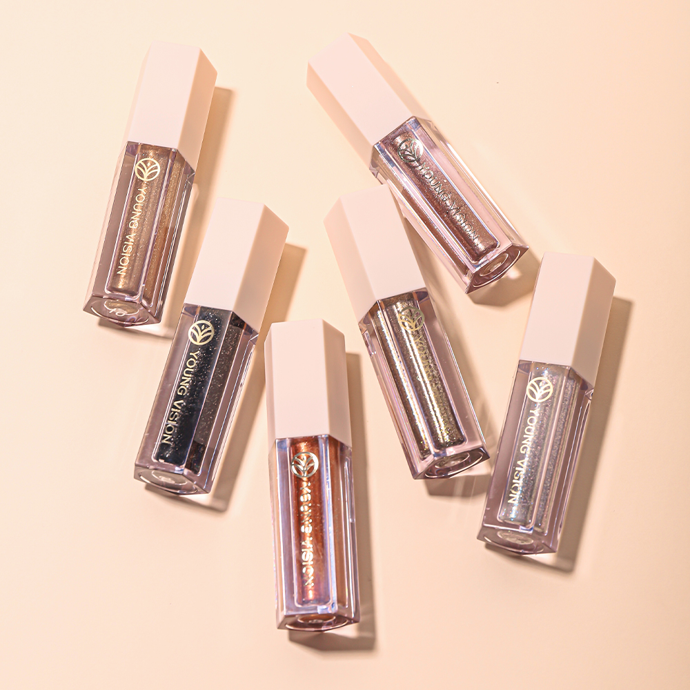 Косметический Блестящий жидкий Набор теней для век Duochrome водостойкий макияж Многоцветный мерцающий пигмент для век набор теней для век