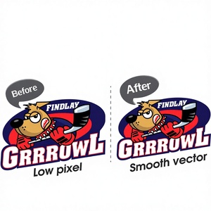 Uso Gráfico Efectivo en Diseño de Empaques y Creación de Logotipos para Calzado y Ropa con Servicio de Conversión de Bitmap a Vector - Product Image 1