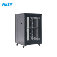 Systèmes téléphoniques CE et PABX 600mm * 600mm * 18U Boîtiers de serveur Étagère réseau 18U Armoire de données informatiques