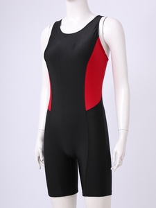 Traje de baño de una pieza para mujer, mono elástico para natación, traje de baño para piscina, playa, surf, buceo, entrenamiento, juego, vacaciones - Product Image 5
