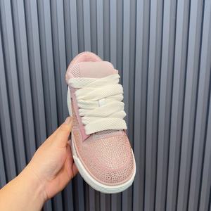 Zapatos de lana rosas de moda para mujer, con diamantes, transpirables, hasta la rodilla, antideslizantes, térmicos y gruesos para caminar, ideales para invierno y otoño. - Product Image 4