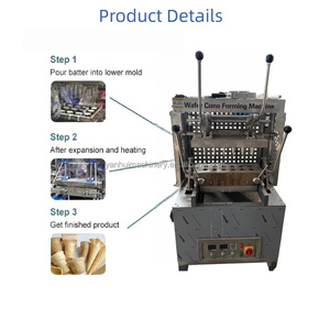 Macchine per Coni Gelato in Acciaio Inox, Macchina per Coni Arrotolati, Macchina per Coni di Zucchero e <span class=keywords><strong>Pizza</strong></span> - Product Image 3